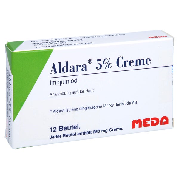 Aldara 5% Creme Sachets 12 St