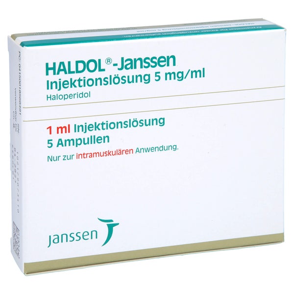 HALDOL Janssen Injektionslösung 5 mg/ml Amp. 5X1 ml