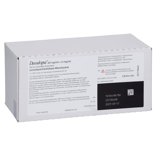 Duodopa Gel 7X100 ml