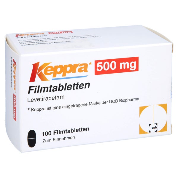 Keppra 500 mg Filmtabletten 100 St