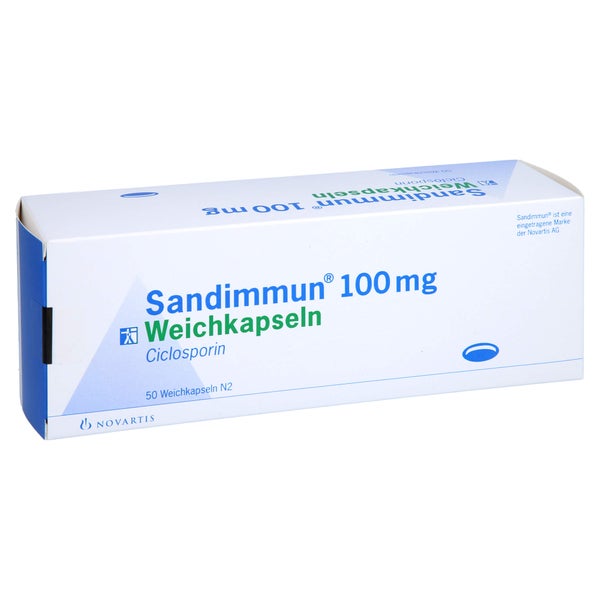 Sandimmun 100 mg Weichkapseln 50 St