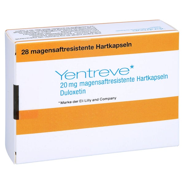 YENTREVE 20 mg magensaftresistente Hartkapseln 28 St