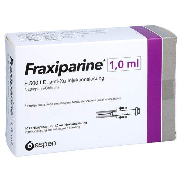 FRAXIPARINE 1 ml Injektionslösung i.e.Fertigspr. 10X1,0 ml