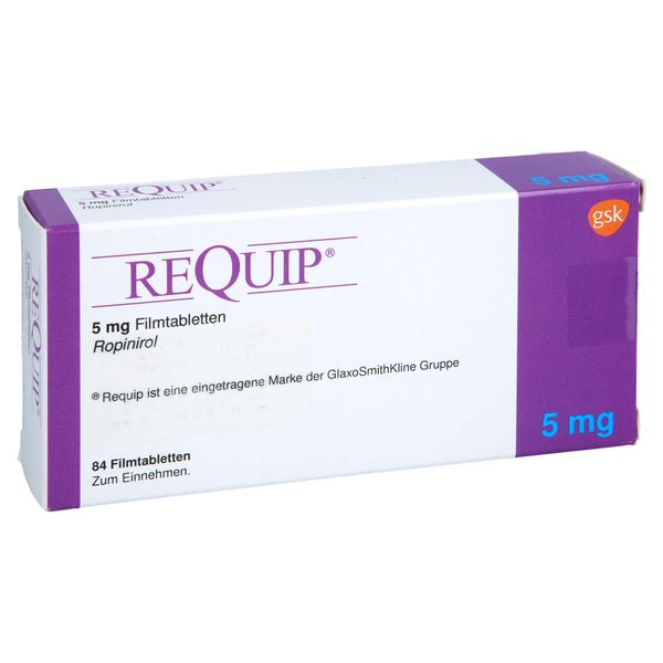Requip 5,0 mg Filmtabletten 84 St