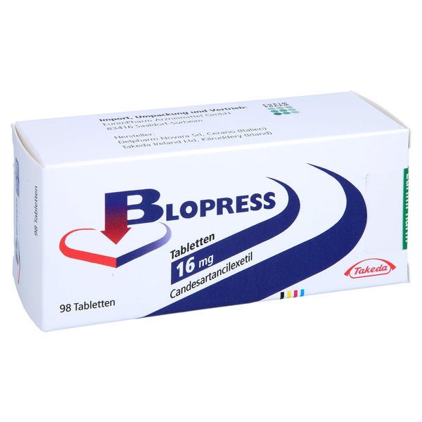 Blopress 16 mg Tabletten 98 St