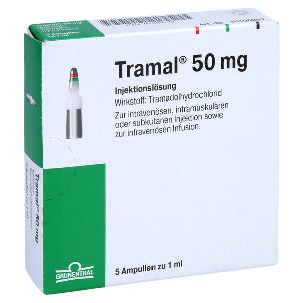 TRAMAL 50 mg Injektions-/Infusionslösung 5 St