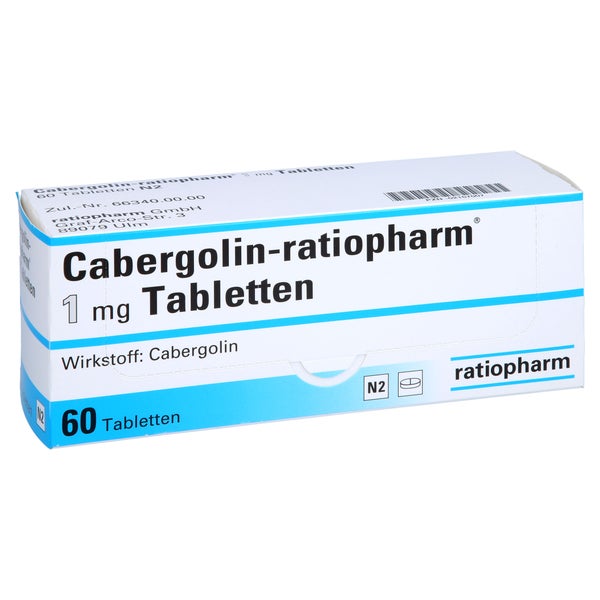 Cabergolin-ratiopharm 1 mg Tabletten 60 St