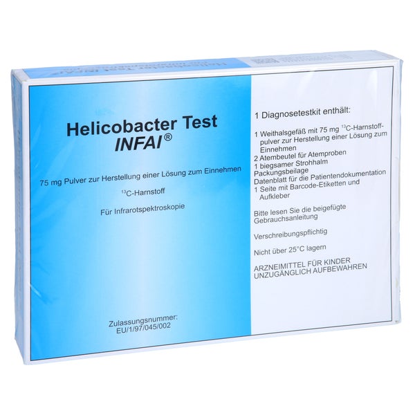 HELICOBACTER Test INFAI f.Jugendl.+Erw.IR-Messung 1 St