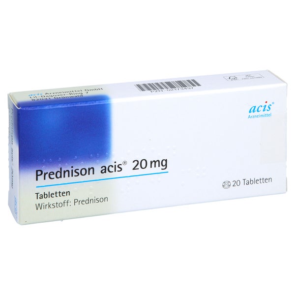 Prednison acis 20 mg Tabletten 20 St
