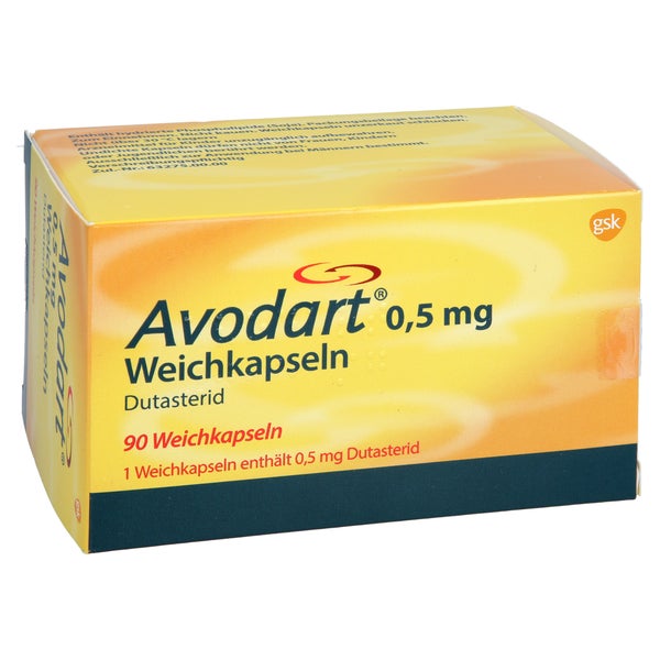 Avodart 0,5 mg Weichkapseln B 90 St