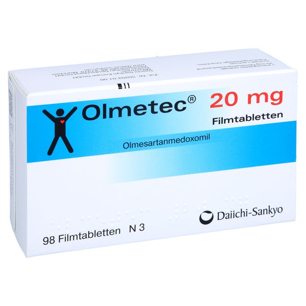 Olmetec 20 mg Filmtabletten 98 St