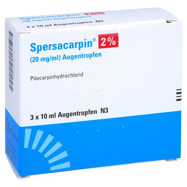 Spersacarpin 2% Augentropfen 3X10 ml