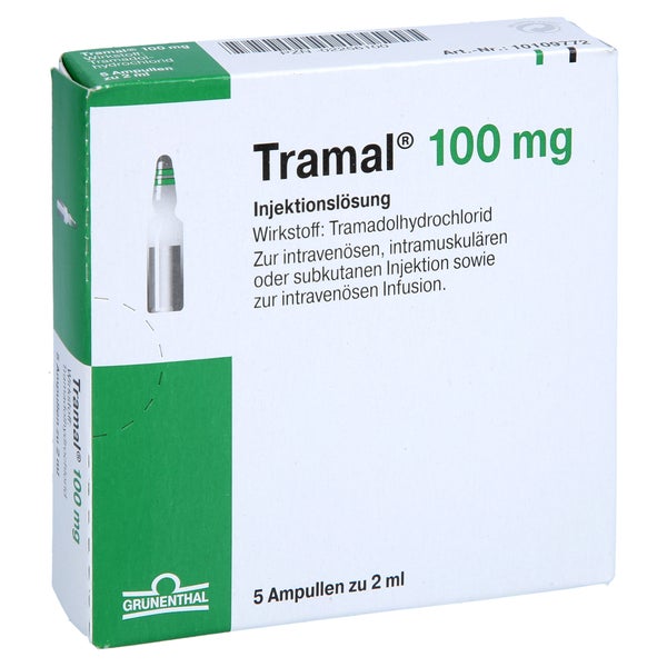 TRAMAL 100 mg Injektions-/Infusionslösung 5 St