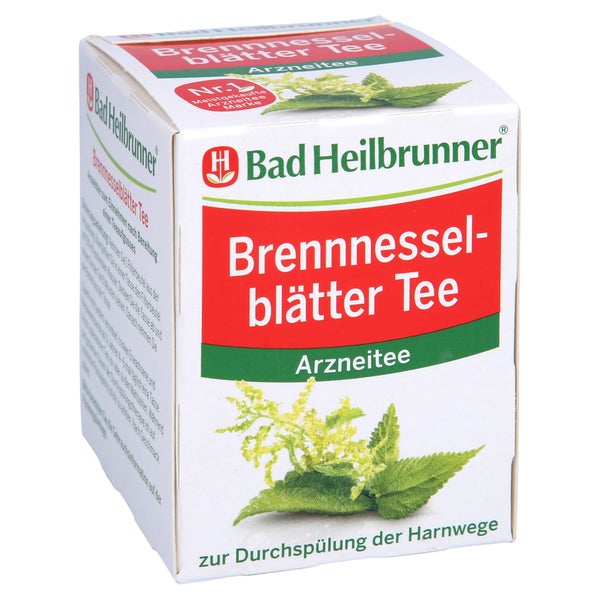 BAD Heilbrunner Brennesselblätter Tee Fi 8X2,0 g