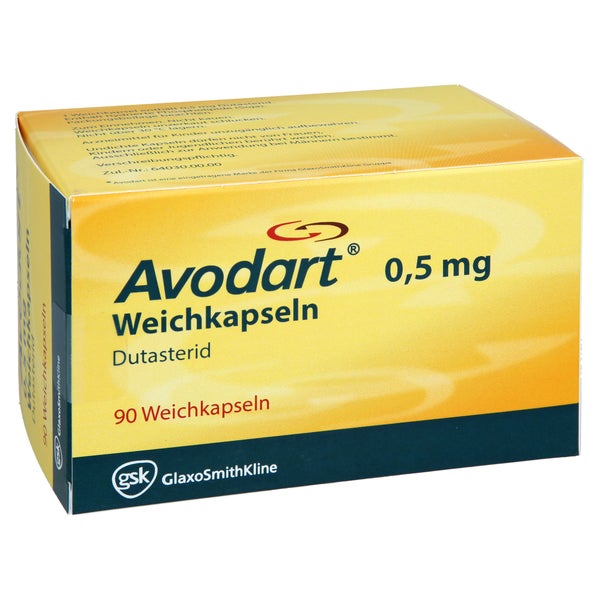Avodart 0,5 mg Weichkapseln 90 St