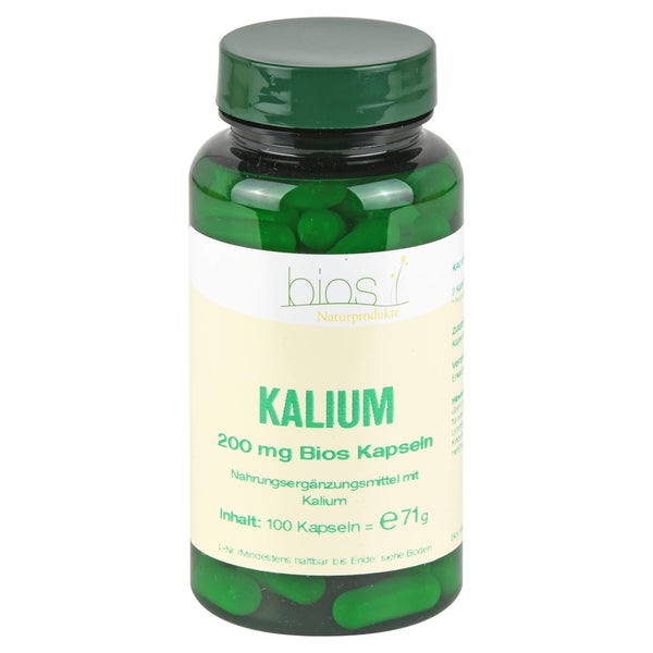 Kalium 200 mg Bios Kapseln 100 St