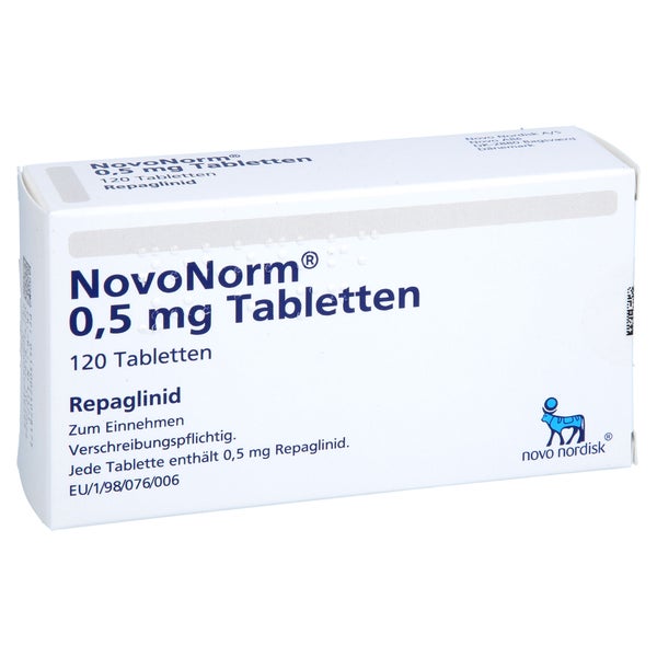 Novonorm 0,5 mg Tabletten 120 St
