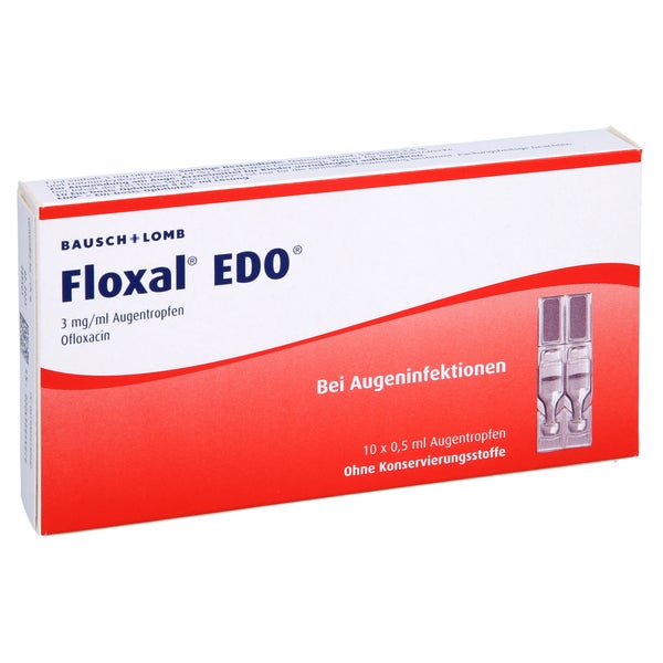 Floxal EDO Augentropfen 10X0,5 ml