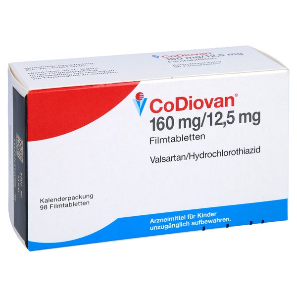 Codiovan 160 Mg/12,5 mg Filmtabletten 98 St