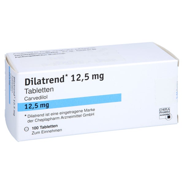 Dilatrend 12,5 mg Tabletten 100 St