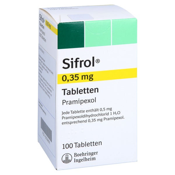 Sifrol 0,35 mg Tabletten 100 St