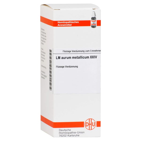Aurum Metallicum LM XXIV Dilution 10 ml