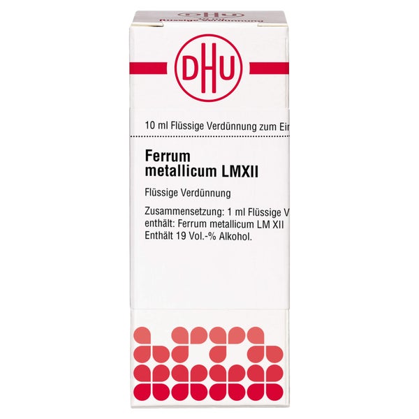 Ferrum Metallicum LM XII Dilution 10 ml