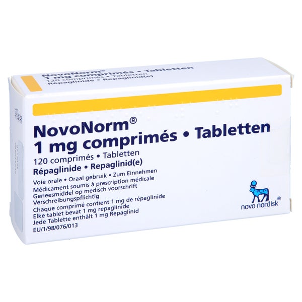 Novonorm 1 mg Tabletten 120 St