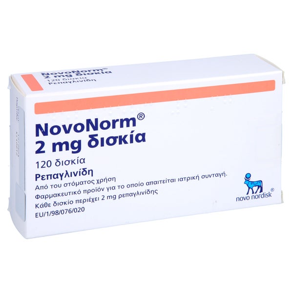 Novonorm 2 mg Tabletten 120 St