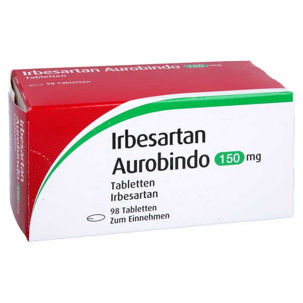 Irbesartan Aurobindo 150 mg Tabletten 98 St