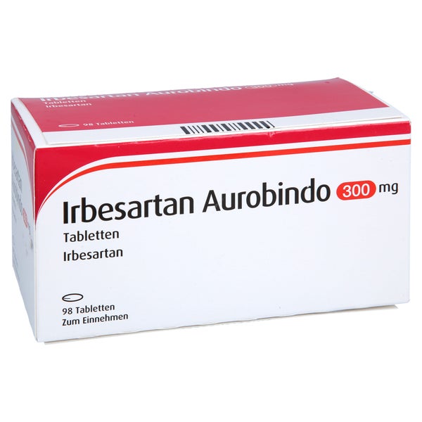 Irbesartan Aurobindo 300 mg Tabletten 98 St