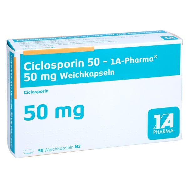 Ciclosporin 50-1a Pharma Weichkapseln 50 St