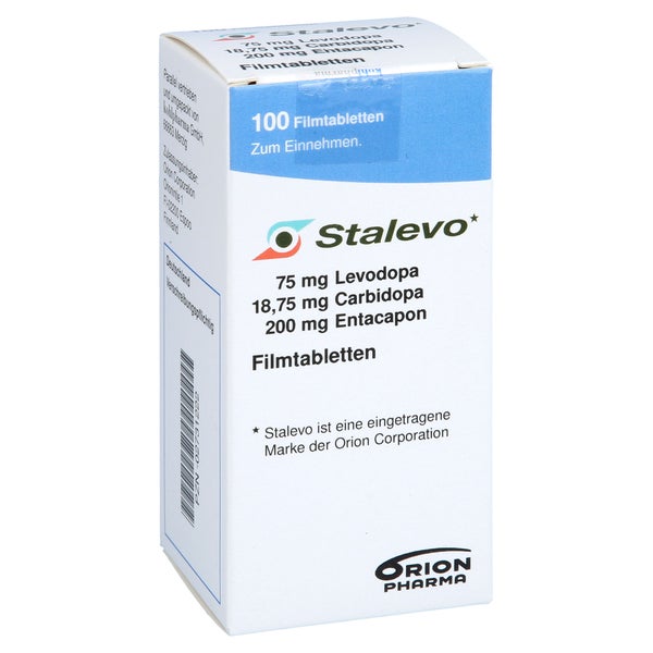 STALEVO 75 mg/18,75 mg/200 mg Filmtabletten 100 St