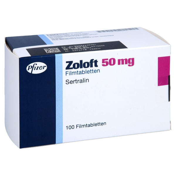 Zoloft 50 mg Filmtabletten 100 St