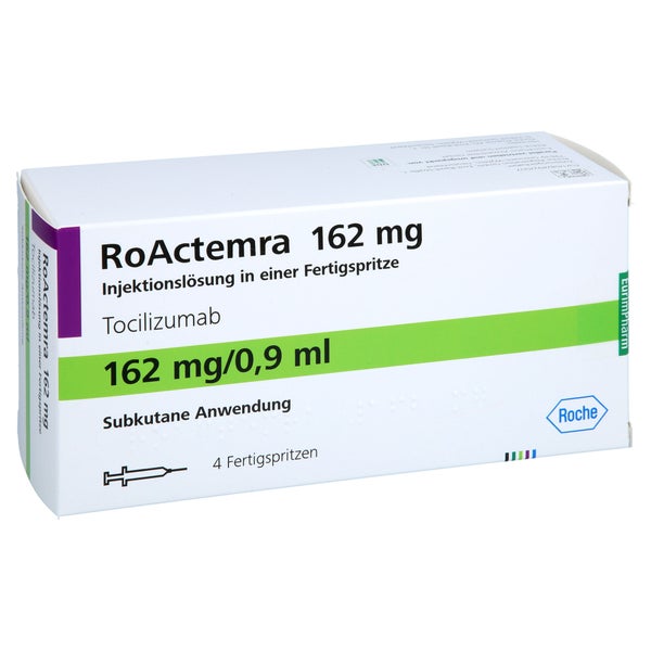 ROACTEMRA 162 mg Inj.-Lösung i.e.Fertigspr. 4 St