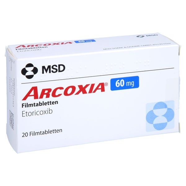 Arcoxia 60 mg Filmtabletten 20 St