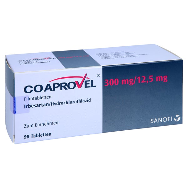 Coaprovel 300 Mg/12,5 mg Filmtabletten 98 St