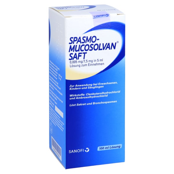 Spasmo Mucosolvan Saft 100 ml 100 ml