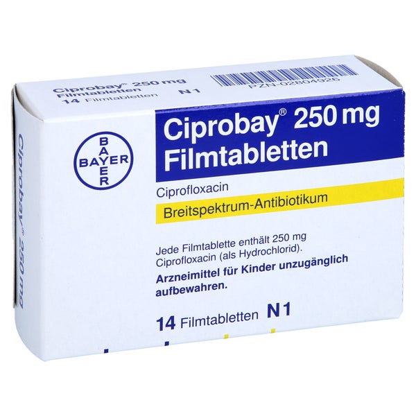 Ciprobay 250 mg Filmtabletten 14 St