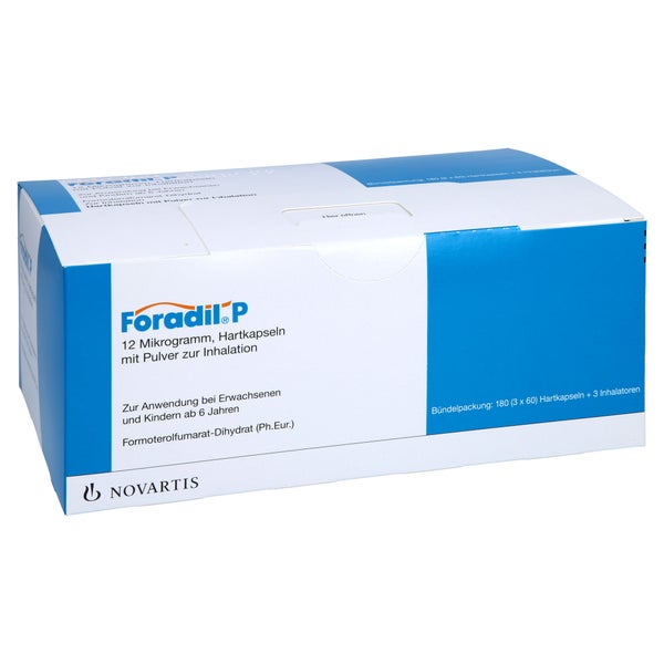FORADIL P + 3 Inhalatoren Hartkaps.m.Plv.z.Inhal. 180 St