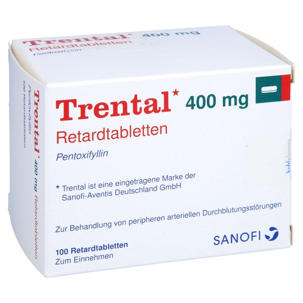 Trental 400 Retardtabletten 100 St