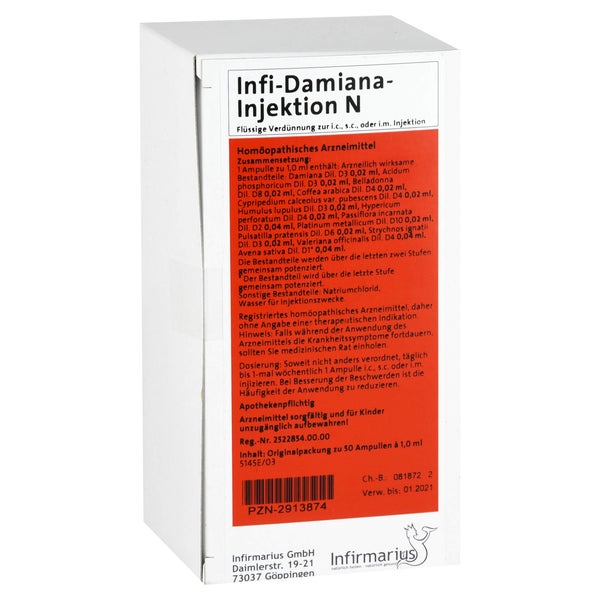 INFI Damiana Injektion N 50X1 ml