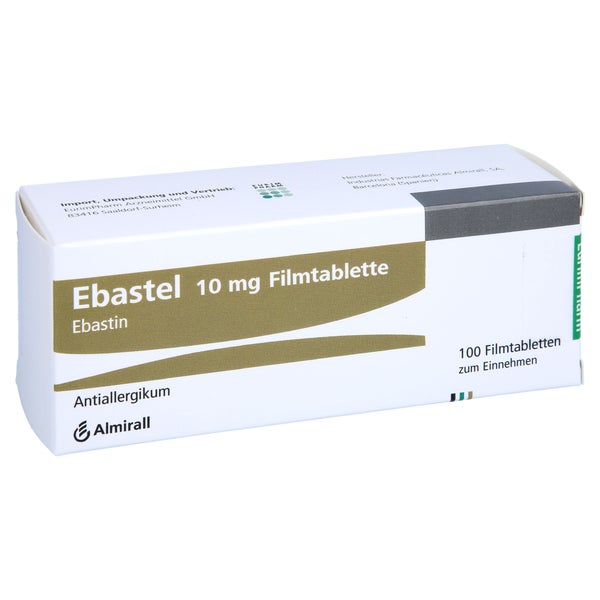 Ebastel 10 mg Filmtabletten 100 St