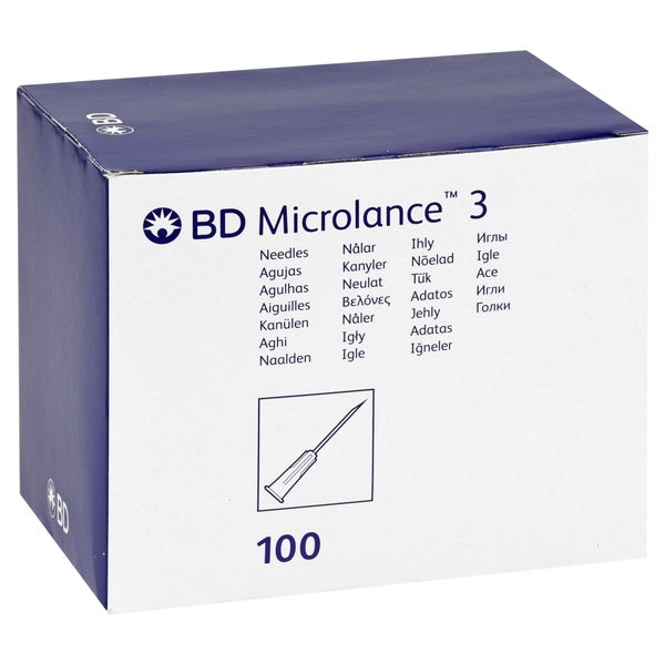 BD Microlance Kanüle 23 G 1 1/4 0,6x30 m 100 St