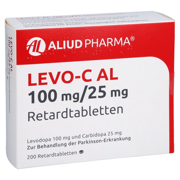 Levo-c AL 100 mg/25 mg Retardtabletten 200 St