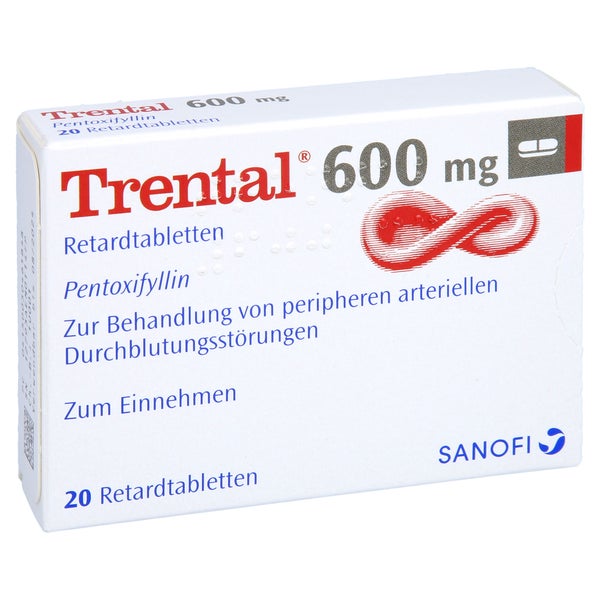 Trental 600 mg Retardtabletten 20 St
