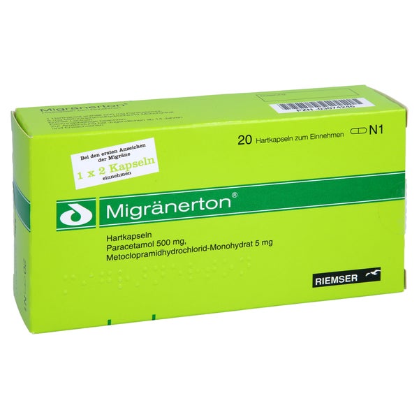 Migraenerton Hartkapseln 20 St