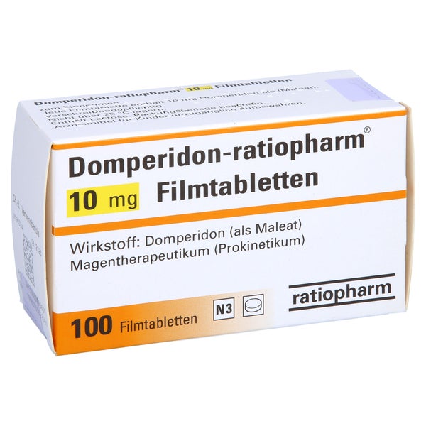 DOMPERIDON-ratiopharm 10 mg Filmtabletten 100 St
