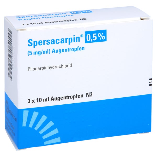 Spersacarpin 0,5% Augentropfen 3X10 ml