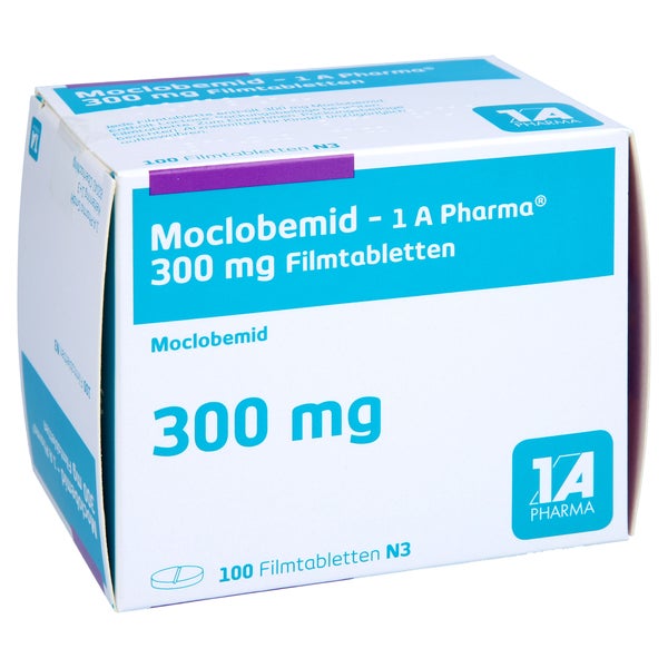 MOCLOBEMID 300 mg-1A Pharma Filmtabletten 100 St